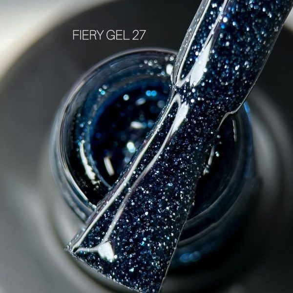 Saga Professional Світловідбивний гель лак Fiery gel №27