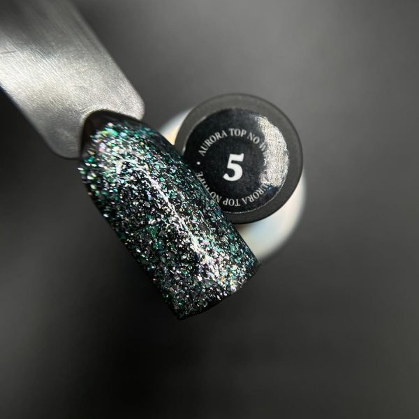 Топ зі слюдою , Aurora top Shine Color №5
