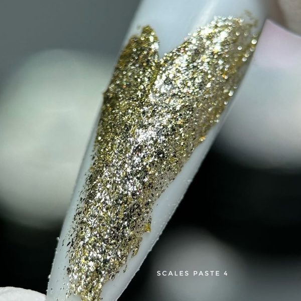 Рельєфна паста для об’ємного дизайну без липкого шару Saga Scales Paste № 4