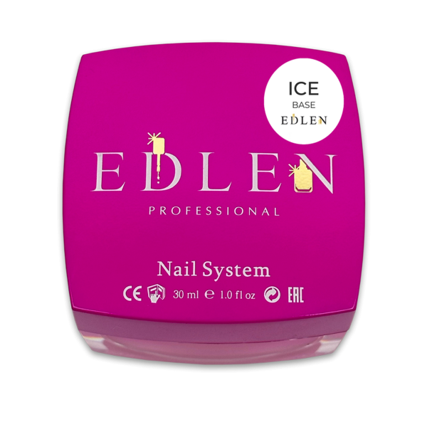 Ice base Edlen , холодна база для тонких (ломких) нігтів , 30 мл