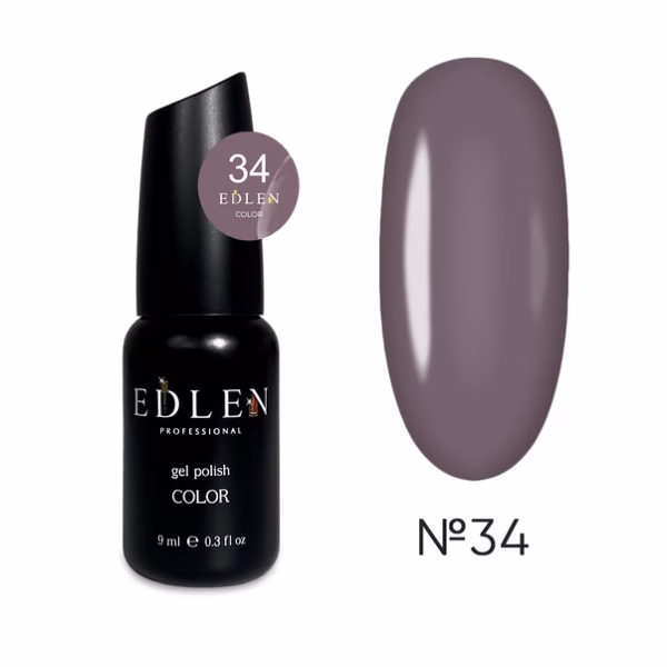 Гель лак Edlen № 34