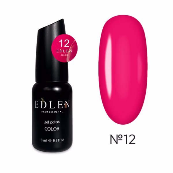 Гель лак Edlen № 12