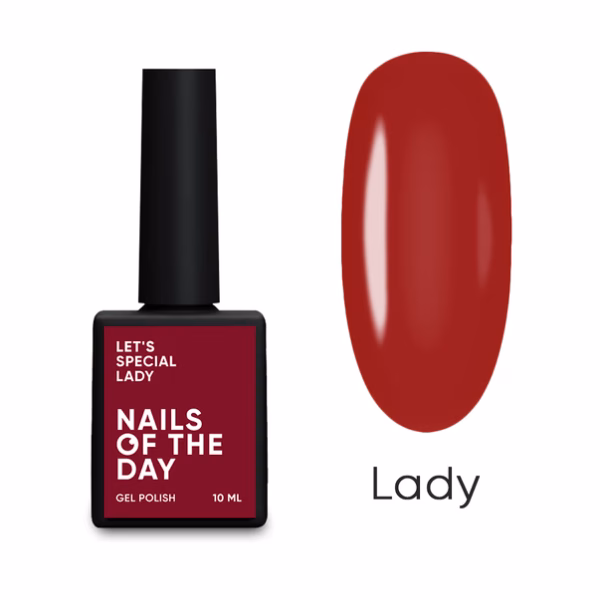Гель Лак NAILSOFTHEDAY LET`S SPECIAL LADY , 10 МЛ