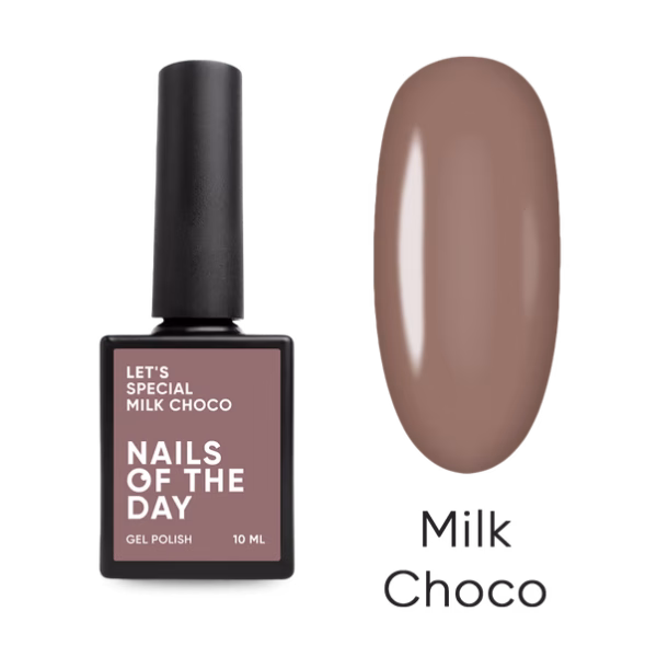 Гель Лак NAILSOFTHEDAY LET'S SPECIAL MILK CHOCO , 10 МЛ