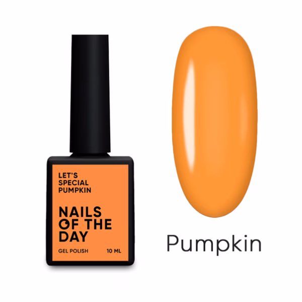 Гель Лак  NAILSOFTHEDAY LET`S SPECIAL PUMPKIN , 10 МЛ