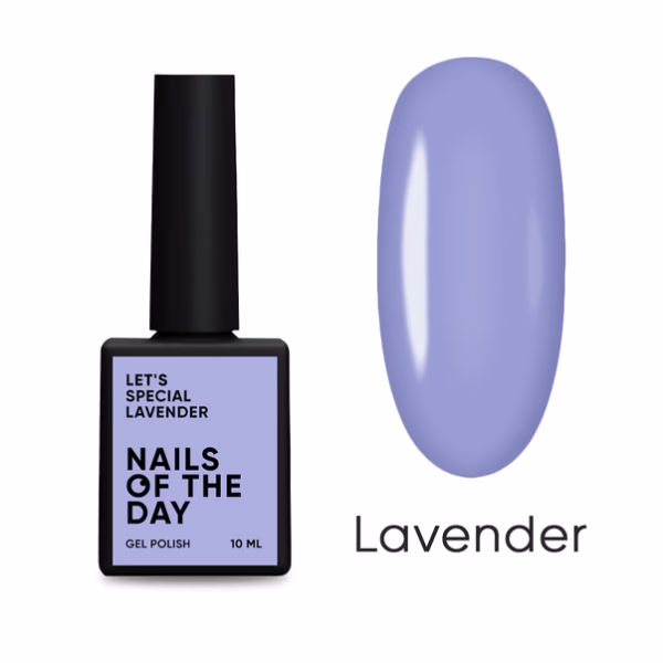 Гель Лак NAILSOFTHEDAY LET`S SPECIAL LAVENDER , 10 МЛ