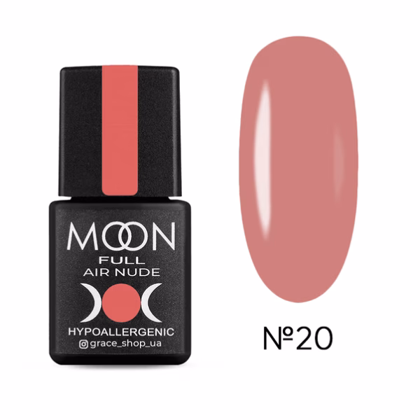 Гель-лак Moon Full Air Nude №20