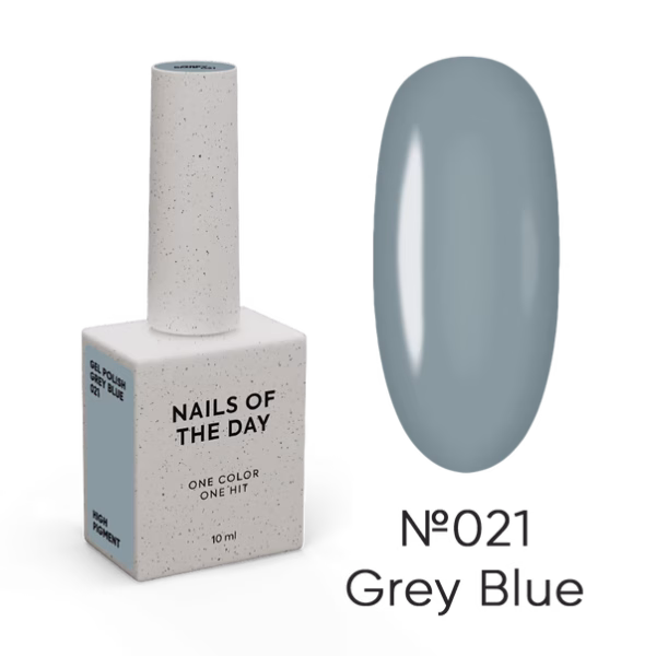 Гель Лак NAILSOFTHEDAY LET`S SPECIAL GREY BLUE , 10 МЛ
