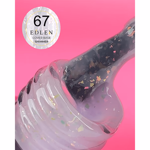 Камуфлююча база Cover base Shimmer Edlen №67 ,17 мл — изображение 2