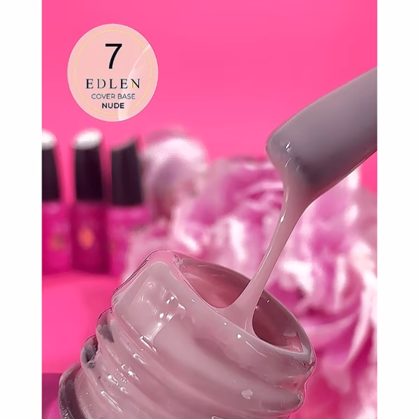 Cover base Nude Edlen №07 , 17 мл