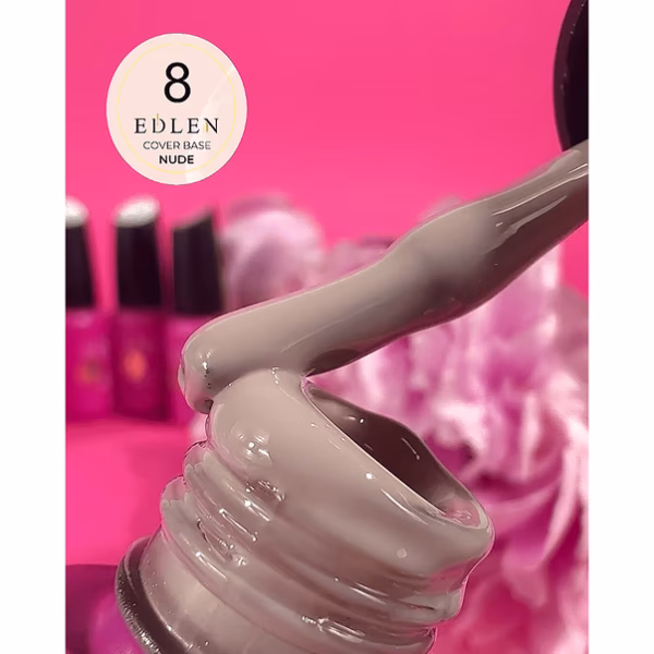 Cover base Nude Edlen №08 , 17 мл