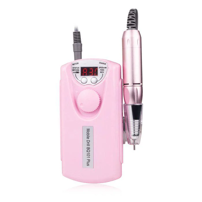 Фрезер Mobile Drill BQ-101 PINK на акумуляторі — изображение 2