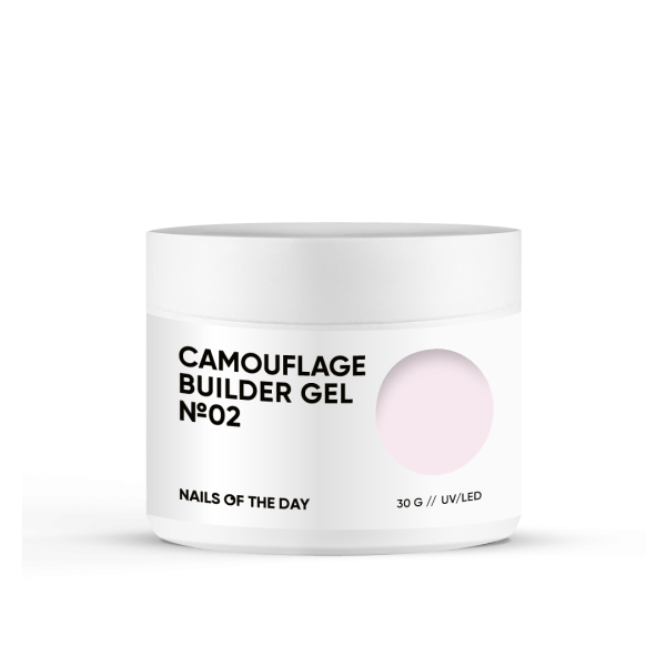 NAILSOFTHEDAY Camouflage builder gel № 02 , 30 мл