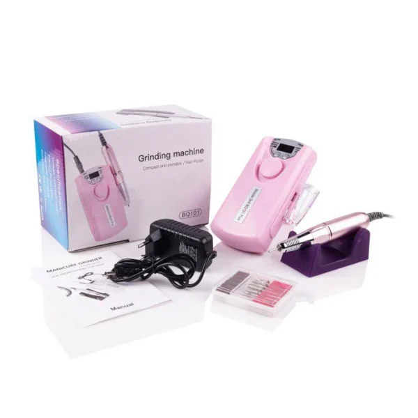 Фрезер Mobile Drill BQ-101 PINK на акумуляторі