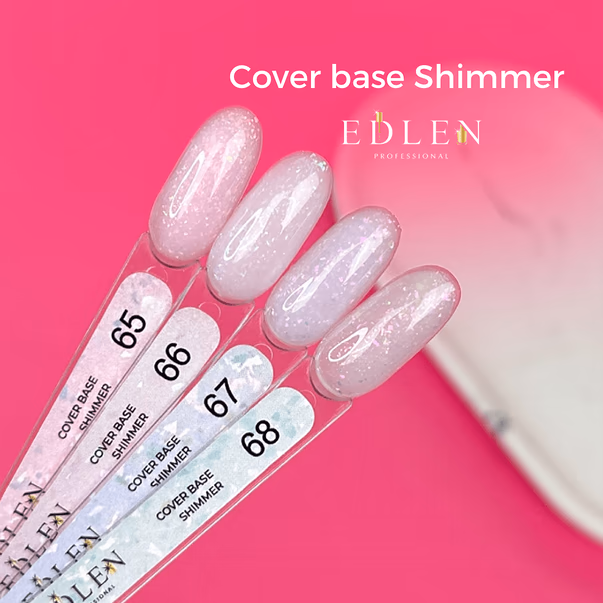 Камуфлююча база Cover base Shimmer Edlen №66 ,17 мл — изображение 2