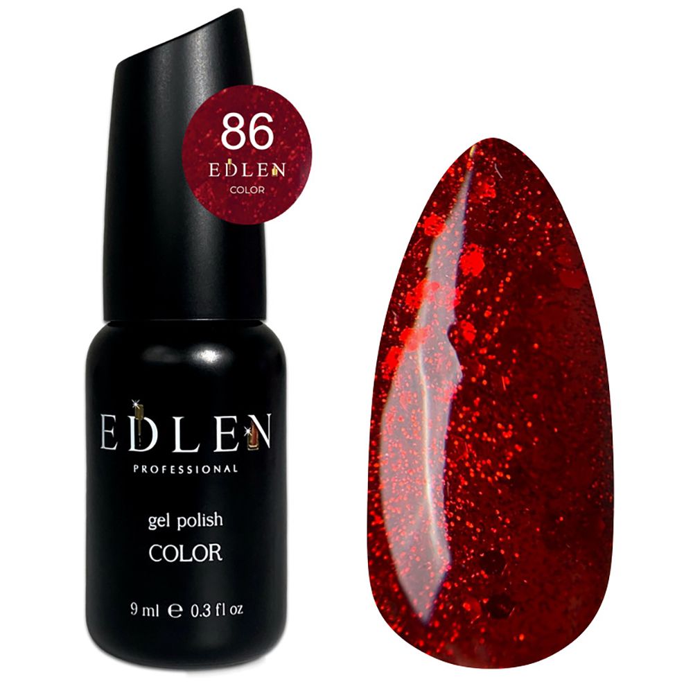 Гель лак Edlen № 86