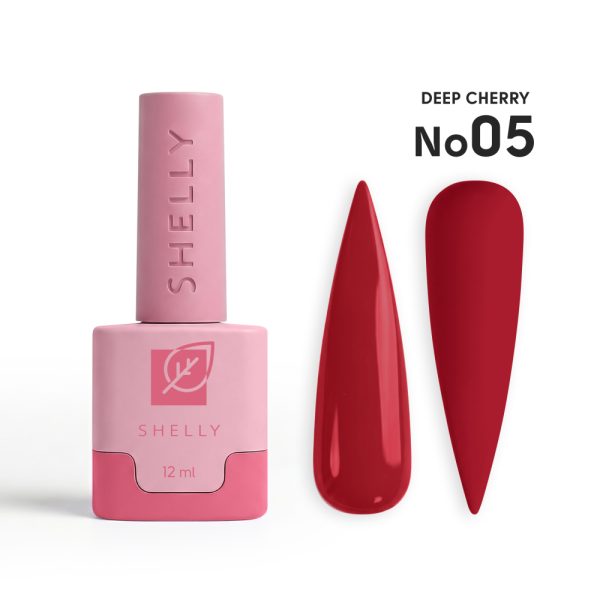 Гель-лак 05 Deep Cherry Shelly 12 мл