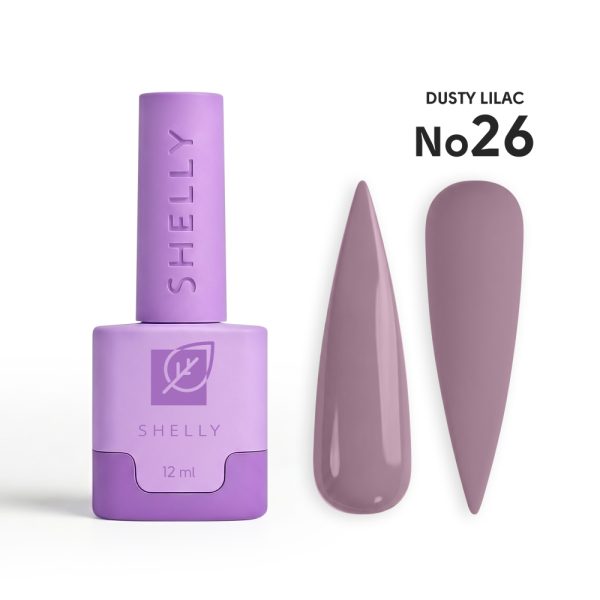 Гель-лак 26 Dusty Lilac Shelly 12 мл