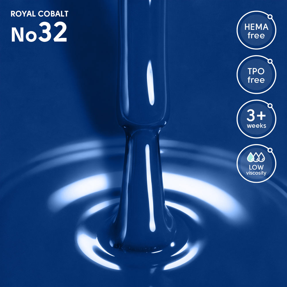 Гель-лак 32 Royal Cobalt Shelly 12 мл — изображение 2