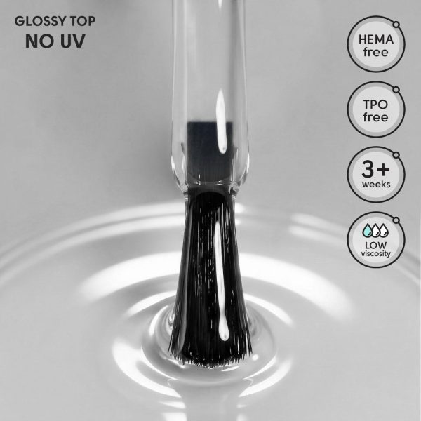 Топ без липкого шару без УФ фільтрів Glossy Top No UV Shelly , 12 мл