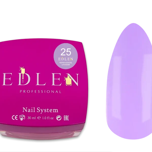 Рідкий гель ,Water Acrygel Nude Edlen №25 , 15 мл