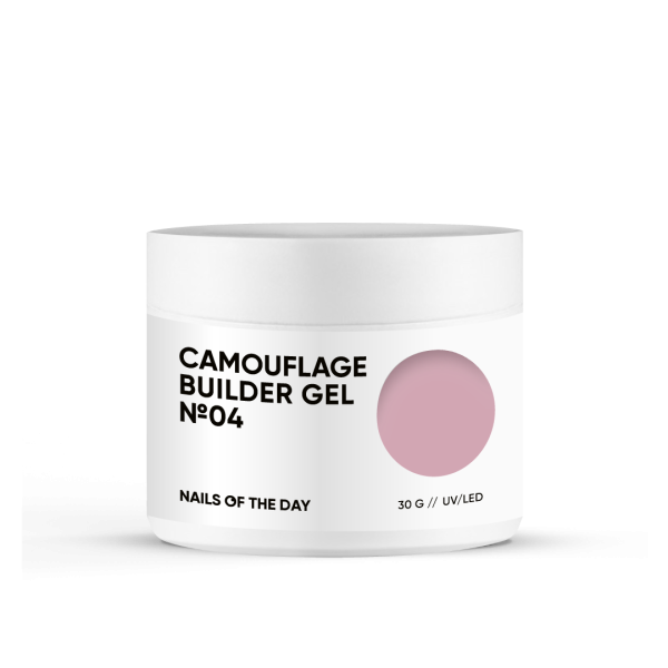 NAILSOFTHEDAY Camouflage builder gel № 04, 30 мл