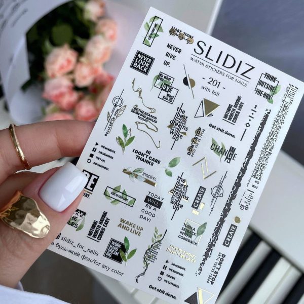 Фольгований слайдер Slidiz — 201