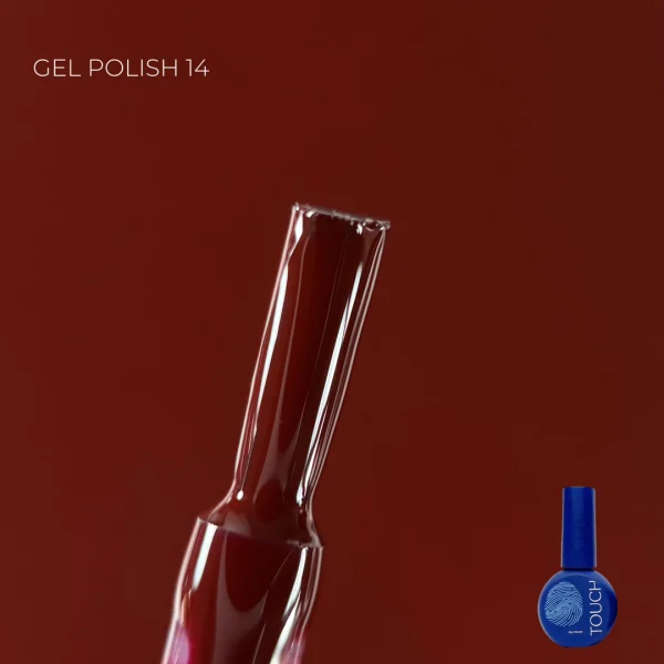 Гель-лак Touch gel polish, 9 мл, № 14