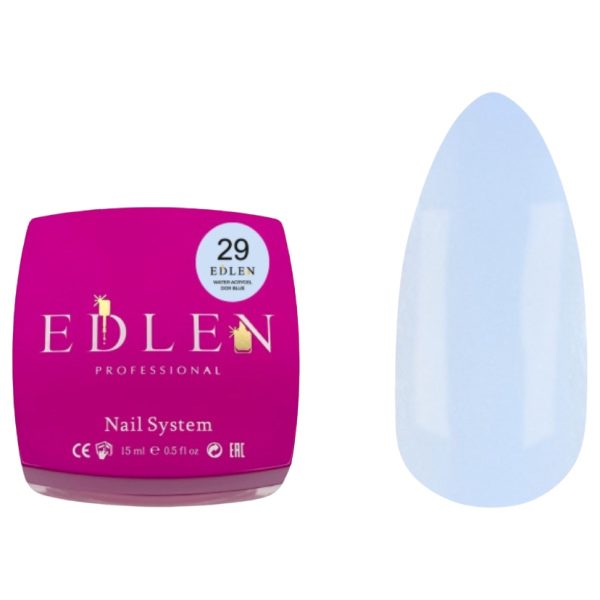 Рідкий гель ,Water Acrygel Nude Edlen №29 , 15 мл