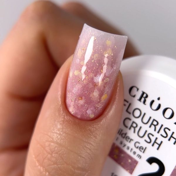 Crooz Flourish Crush Builder Gel №02 ,15 ml