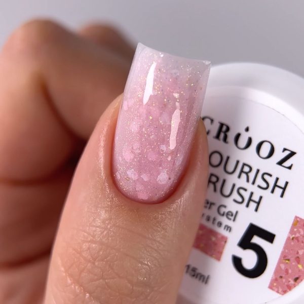 Crooz Flourish Crush Builder Gel №05 ,15 ml