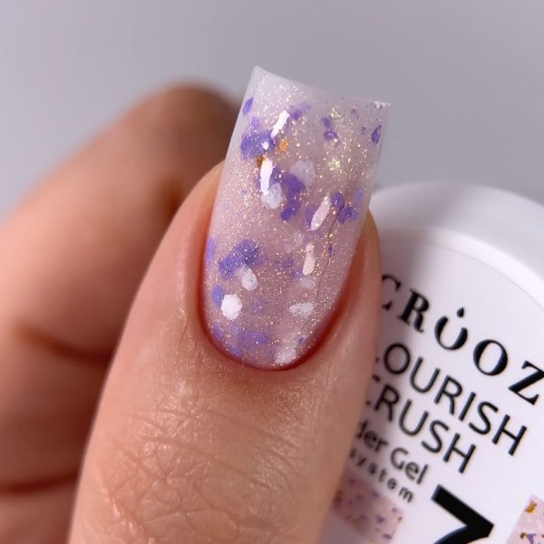 Crooz Flourish Crush Builder Gel №07 ,15 ml