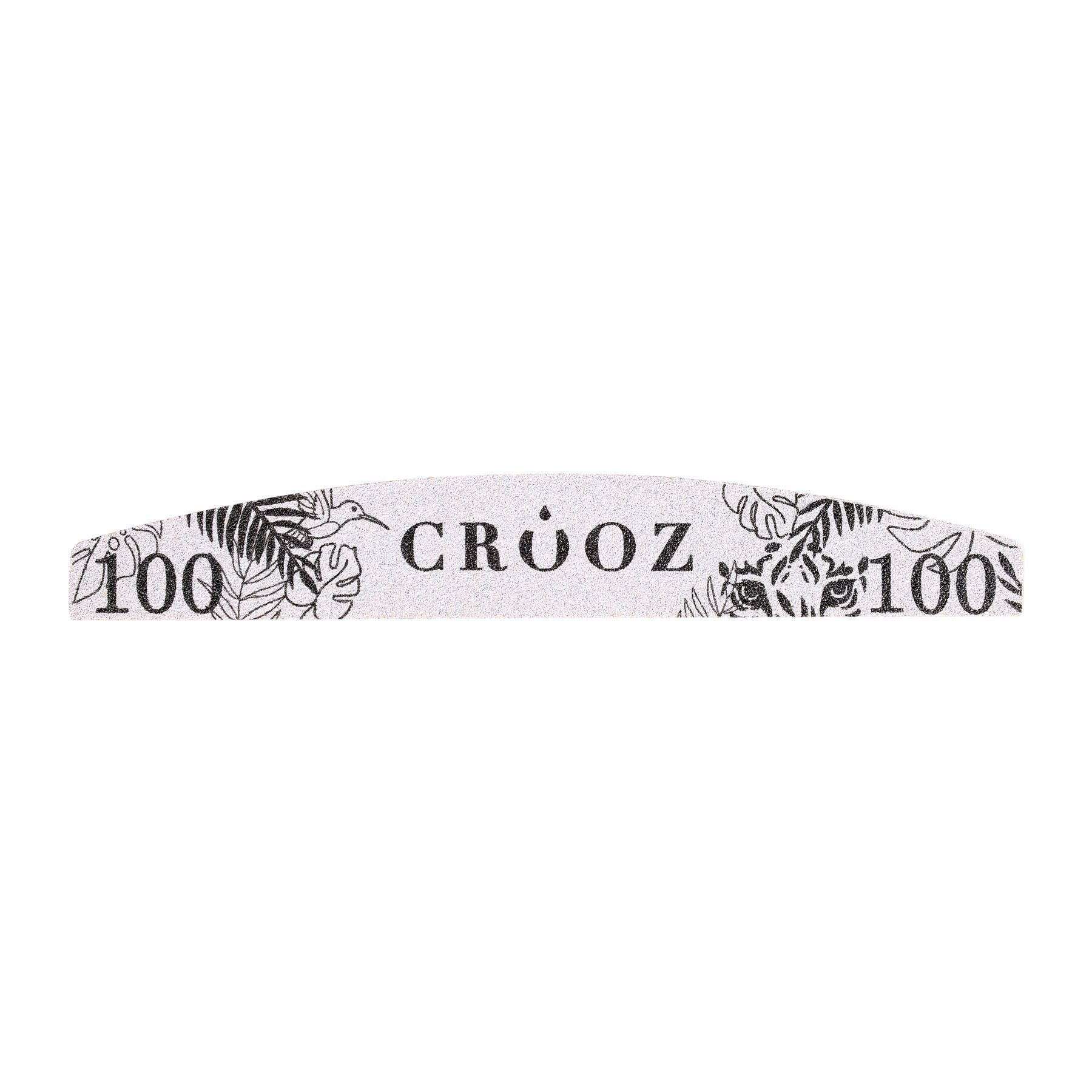 Crooz Пилка мінеральна півмісяць 100/100