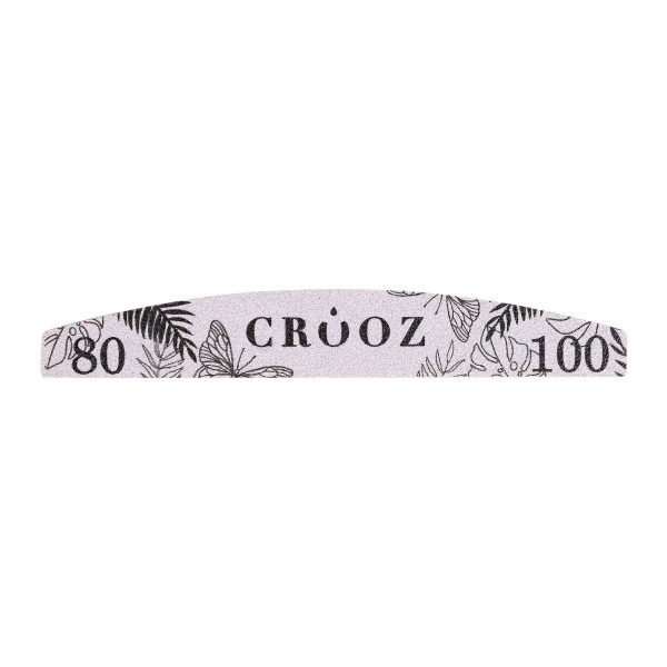 Crooz пилка мінеральна півмісяць 80/100