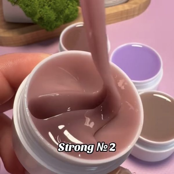 Strong Gel , Гель для нарощення № 2