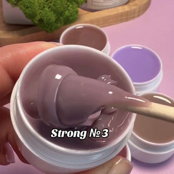 Strong Gel , Гель для нарощення № 3