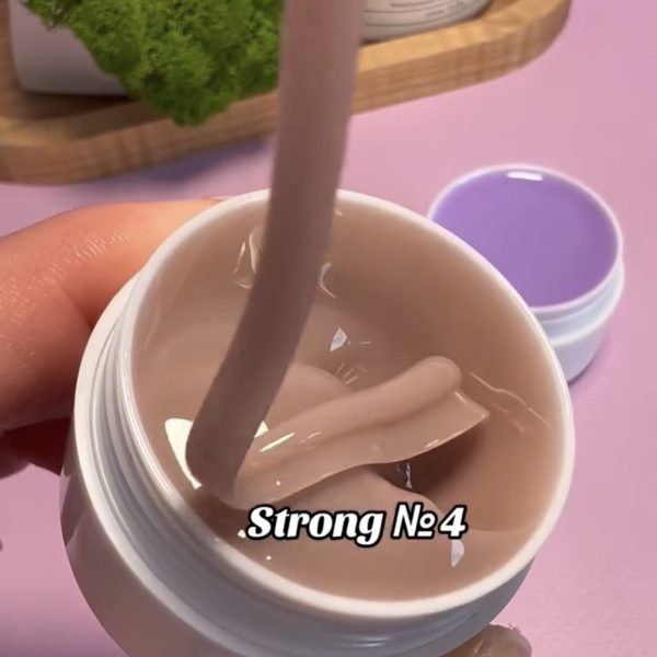 Strong Gel , Гель для нарощення № 4