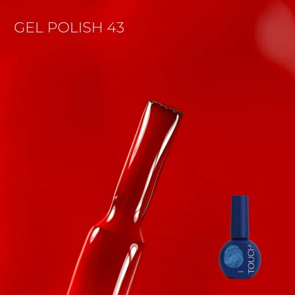 Гель-лак Touch gel polish, 9 мл, № 43