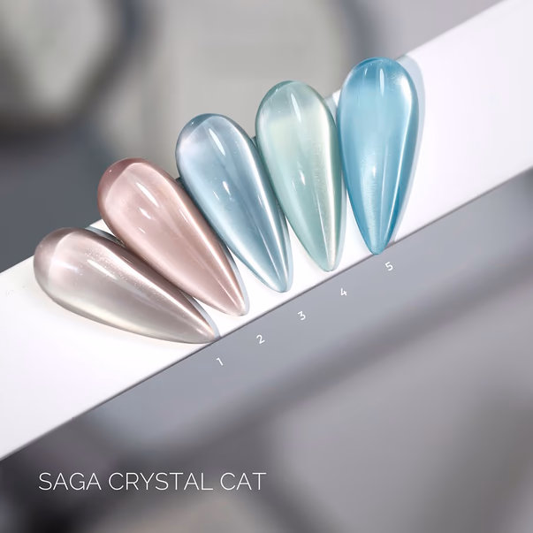 SAGA гель лак Crystal Cat №1 — изображение 2