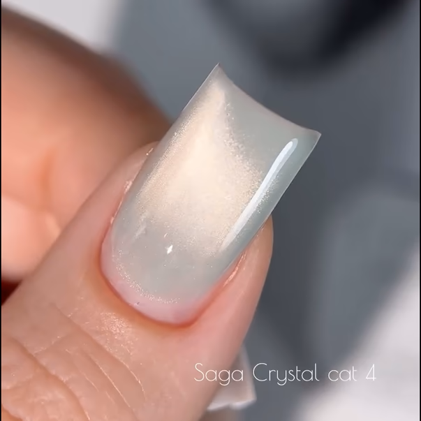 SAGA гель лак Crystal Cat №4