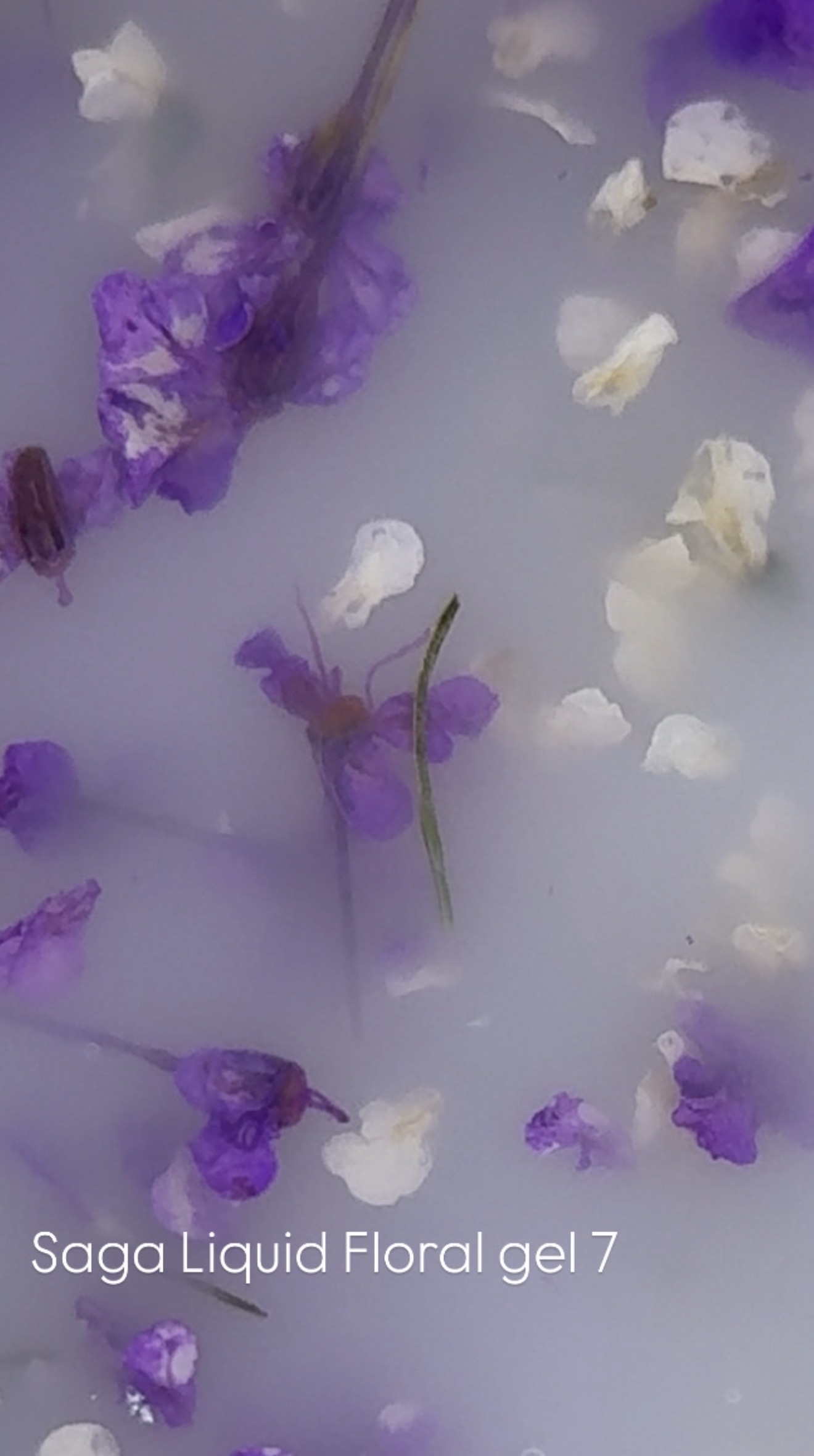 Рідкий гель Saga Liquid Floral gel № 7 , 15 мл