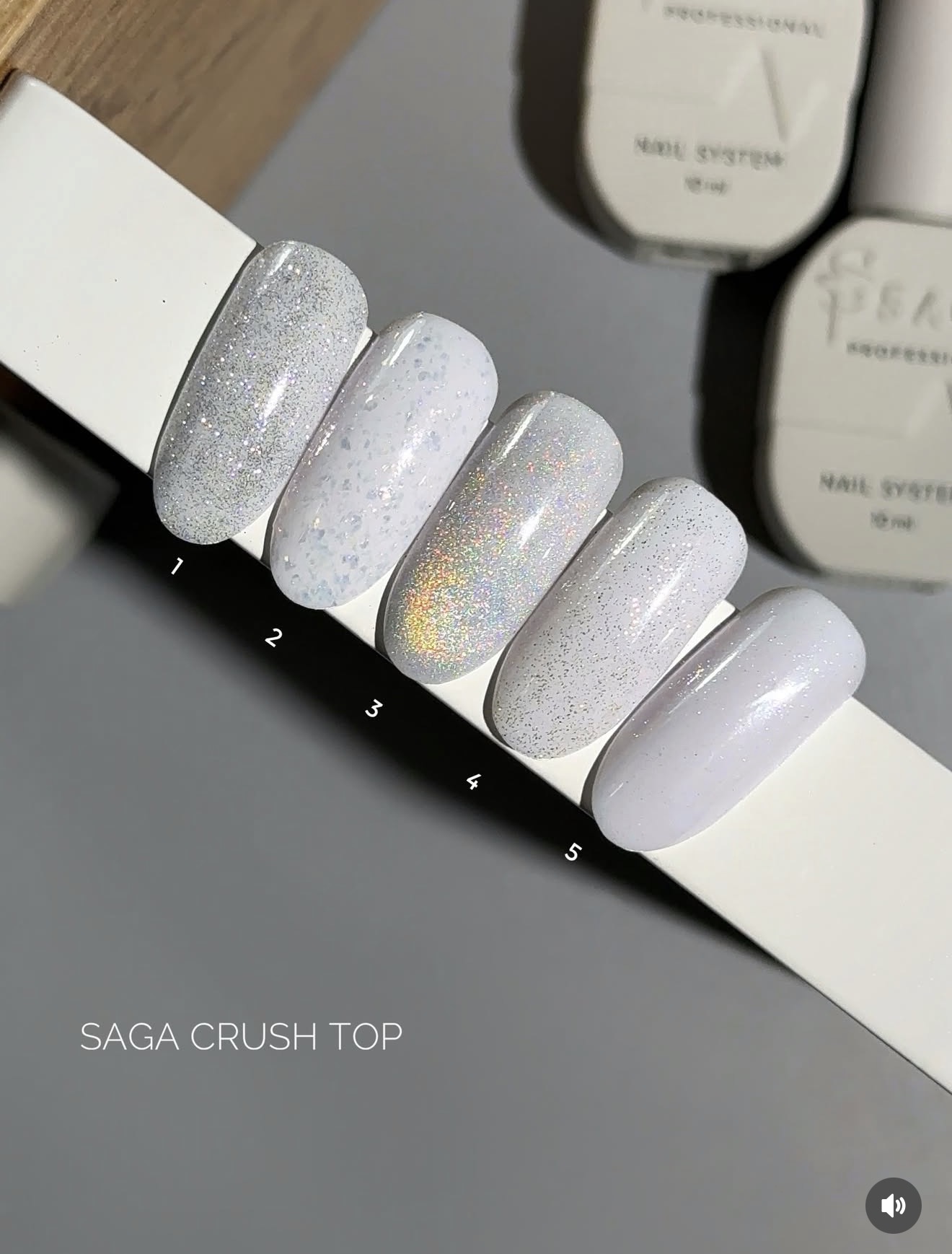 SAGA Crush Top № 03 , голографічний топ — изображение 3