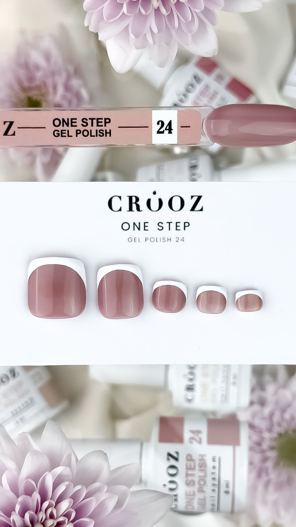 Crooz Однофазний гель лак One Step Gel Polish №24